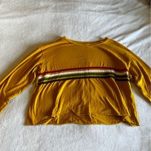 Long sleeve Crop Top